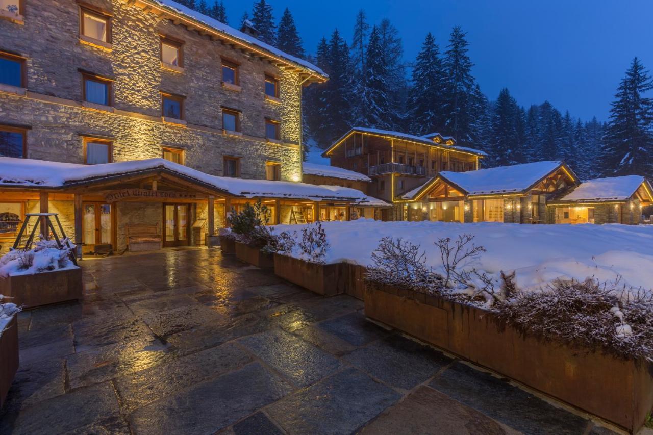 לה טוויל Chalet Eden Eco Hotel, Restaurant & Wellness מראה חיצוני תמונה